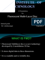 Fluorescent Multi-Layer Disc: A Presentation On