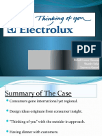 Electrolux Video Case