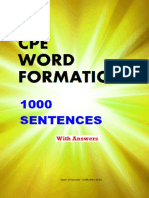 CPE Word Formation