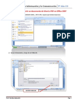 Pasos Word a PDF