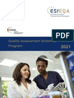 Quality Assessment Schemes Program