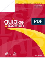 Examen Licenciatura Educación Preescolar