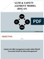 Health & Safety Management Model (HSG-65) : By: Amjad H. Al Ata