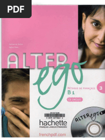 Livre de Lélève Alter Ego 3 Méthode de Français B1