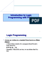 Introduction To Logic Programming With Prolog