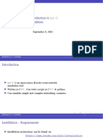 Introduction to ns-3 Simulation in 40 Characters