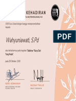 Sertifkat 066 Wahyuniawati