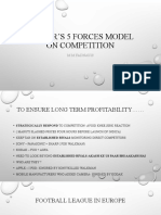 Porter's 5 Forces Model