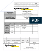 HTNA99062279-APO-HYD-TP-0001 - D-1052 Hydrotest - Front Sheet