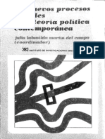 E 1979 - (Seminario de Oaxaca) Los Nuevos Procesos Sociales y La Teoría Política Contemporánea