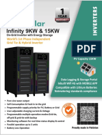 Infinity 9KW & 15KW: World's 1st Phase Independent Grid Tie & Hybrid Inverter