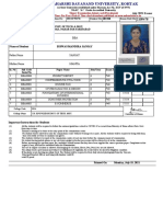 MDU BBA Exam Admit Card