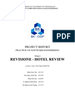 HCMCUT Project Report: Revisione Hotel Review App