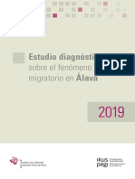 Estudio Diagnostico Sobre El Fenomeno Migratorio en Alava