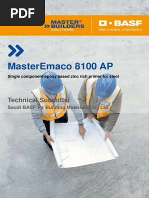 Basf MasterEmaco 8100 AP | PDF | Dangerous Goods | Toxicity