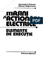 Al Fransua , R Magureanu - Masini Si Actionari Electrice 1986 LowInk