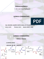 Farmacoquímica I - Quimica Combinatoria