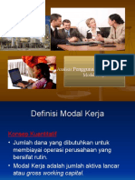 Sumber Dan Penggunaan Modal Kerja