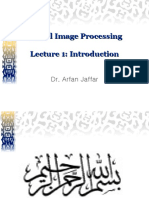 Digital Image Processing Lecture 1: Introduction