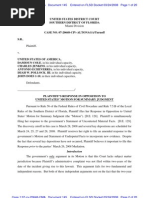 Download SR v United States Response to Motion for Summary Judgment by Matthew Seth Sarelson SN53157699 doc pdf