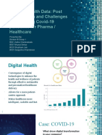 Value of Health Data: Post Covid-19 Era and Challenges Faced During Covid-19 Pandemic For Pharma / Healthcare