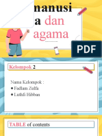 manusia dan agama