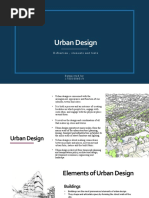 Urban Design: Definition, Elements and Tools