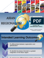 Day 6 - Asian Regionalism - Ms. Bualat