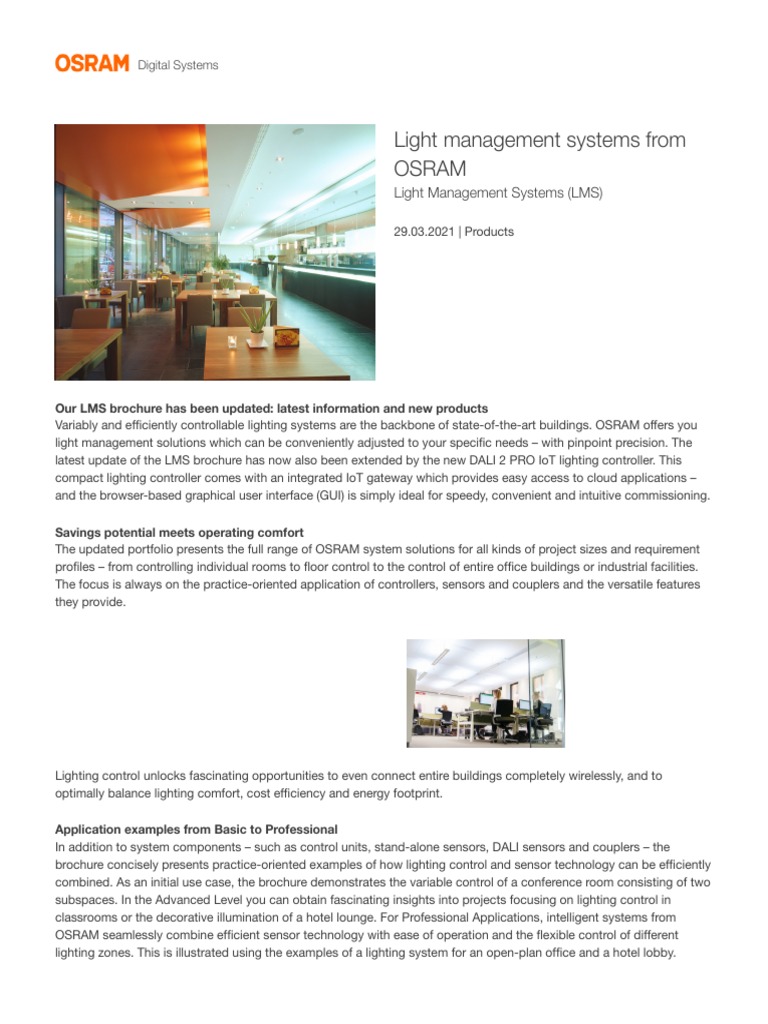 Smart Lighting Solutions Guide | PDF | Lighting | Internet Of Things