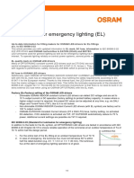 LED Drivers For Emergency Lighting (EL)