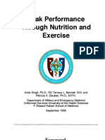 US Navy - Peak Performance Through Nutrition and Exercise