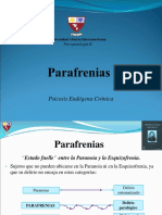 Clase V - Parafrenias