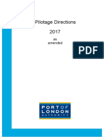 Pilotage Directions