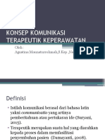 Konsep Komunikasi Terapeutik Keperawatan