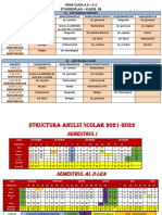 Calendar An Scolar 2021 2022