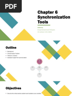 Chapter 6 - Synchronization Tools - Part 1