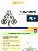 Survei GNSS Minggu 7 Penentuan Posisi Diferensial