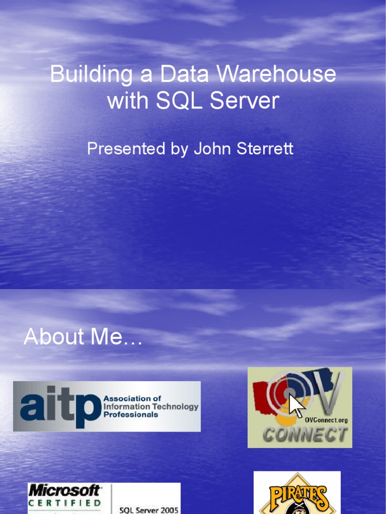 Building A Data Warehouse | PDF | Business Intelligence | Databases