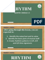 Creating Rhythmic Patterns Mapeh 6