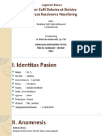 Laporan Kasus - Tumor Colli Susp Ca Nasofaring - Ranindya