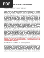 EFECTOS ECONÓMICOS DE LAS CONSTITUCIONES