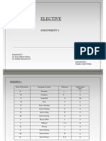 Elective: Assignment 4