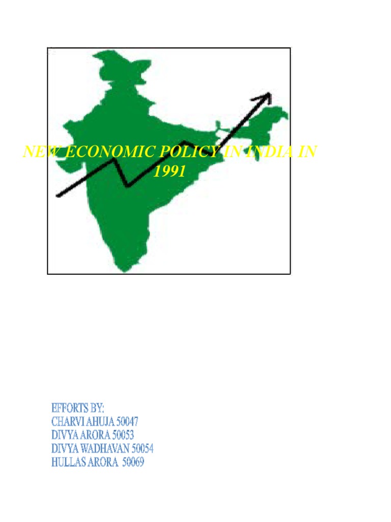 Overview of India's 1991 Economic Policy | PDF | Taxes | Complement System
