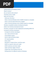 Getting Started With Windows Driver
