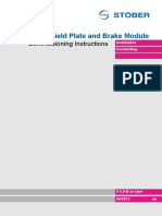 EMC Shield Plate and Brake Module: Commissioning Instructions