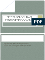 Epidemiologi Dan Indeks Periodontal