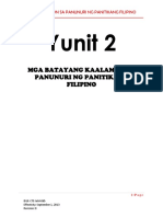 Yunit 2. Panunuring Pampanitikan