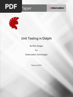 Unit Testing in Delphi by Nick Hodges 110214