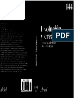 ALEMAN BERENGUER, R. 1996. Evolución y Creación. Entre La Ciencia y La Creencia