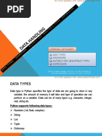 009 Data Handling